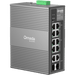 Switch Industrial PoE / 10 Puertos Gigabit / 2× PoE++ 802.3bt (Hasta 60 W) + 6× PoE+ 802.3at/af / 2× Combo RJ45/SFP Gigabit / | SIERRA STORE