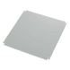 Gabinete Industrial de Uso Exterior / IP66 NEMA 4/12/13 / IK10 / Acero 1.5 mm / 600 x 600 x 400 mm (23.6 x 23.6 x 15.7 in) / Platina | SIERRA STORE