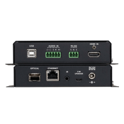 Extensor Óptico HDMI / 4K UHD 60Hz 4:4:4 / 300 m (984 ft) Multimodo / USB 2.0 / IR / RS-232 / Ethernet / Audio | SIERRA STORE