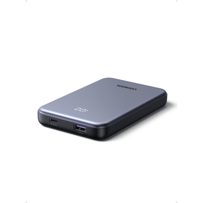 Banco de Energía Portátil 10000mAh / 20W Máximo / Puerto USB-C PD3.0 PPS / Puerto USB-A 22.5W / Batería Polímero de Litio ...