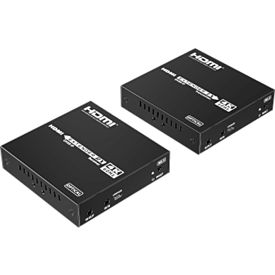 Extensor HDMI sobre IP | 4K60Hz | Fibra Óptica 40 km (24.85 mi) | 18 Gbps | HDMI 2.0 | HDCP 1.4/2.2 | IR | Protección ESD | SIERRA STORE