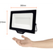 Luminario LED Exterior 100 W / 9 000 lm / 6 500 K Luz de Día / IP66 IK07 / Aluminio / 100-277 V~ / 25 000 h / No Atenuable | SIERRA STORE