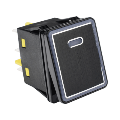 ACCESSPRO APB-08221-R - Interruptor Industrial con LED / IP65 / Aluminio / NO-COM-NC / -40°C a 125°C (-40°F a 257°F) / 30A 24VDC | SIERRA STORE
