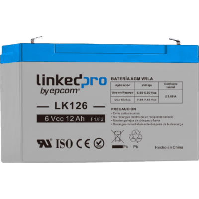 LINKEDPRO BY EPCOM LK-126 - Batería de respaldo 6 V | SIERRA STORE