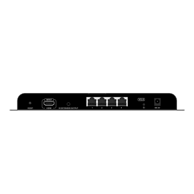 Extensor y Divisor HDMI / 1 Entrada a 4 Salidas / 4Kx2K @ 60 Hz / Alcance 120 m (393.7 ft) / Cat 6/6a / IR Integrado / Operación 24/7 | SIERRA STORE