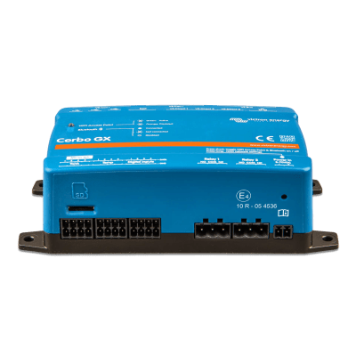 Centro de comunicaciones / Monitoreo remoto / Pantallas táctiles 5" y 7" / Conectividad Bluetooth / VRM / VE.Direct, VE.Bus, VE.CAN | SIERRA STORE