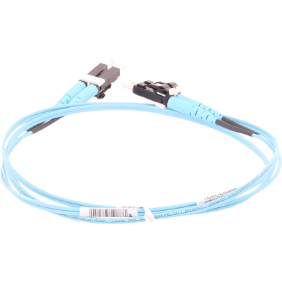 PANDUIT FX2ERLNLNSNM035 - Jumper de Fibra Optica Multimodo 50/125 OM3, LC-LC Duplex, OFNR (Riser), Color Aqua, 35 Metros (114.83 Pies) | SIERRA STORE
