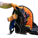 Mochila Profesional para Herramientas / 27 Bolsillos / Base Moldeada Ancha / Interior Naranja / Puerto USB-C / Acceso Estación de | SIERRA STORE