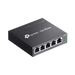 Switch Gestionado 5 Puertos Gigabit / 4 Puertos PoE+ 802.3at/af / 65W Power Budget / Gestión Cloud Omada SDN / Sin Ventiladores / QoS | SIERRA STORE