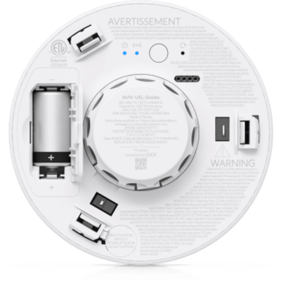 UBIQUITI USL-SMOKE - Sensor de humo y monóxido de carbono alimentado por pilas con conectividad inalámbrica SuperLink, que ofrece | SIERRA STORE