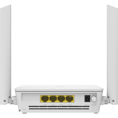 ONT GPON / Wi-Fi 6 / 4 Puertos GE / 2402 Mbps / Conector SC/APC / Dual Band / 160 MHz | SIERRA STORE
