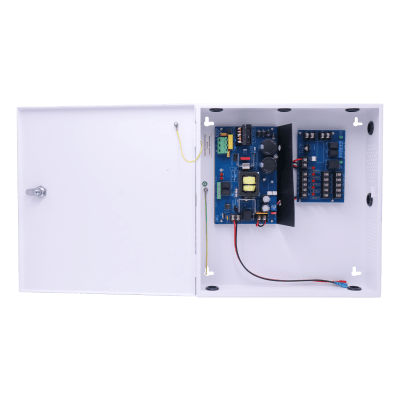 Fuente de Poder para Control de Acceso / 6A Total / 12-24 VDC Selectable / 5 Salidas Clase 2 PTC / Respaldo Batería 40 AH / | SIERRA STORE