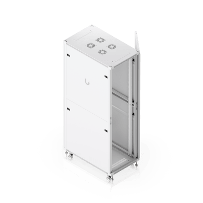UACC Rack Cabinet 42U (600 × 1000 mm) – Gabinete de Piso Totalmente Ensamblado con Ventiladores Integrados, Paneles Removi...