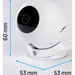 Cámara Wi-Fi / Full HD 1080p / Visión Nocturna B/N / Wi-Fi Doble Banda + Bluetooth / Detección de Movimiento con 10 Zonas / Audio | SIERRA STORE
