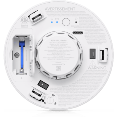 UBIQUITI USL-SMOKE - Sensor de humo y monóxido de carbono alimentado por pilas con conectividad inalámbrica SuperLink, que ofrece | SIERRA STORE