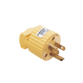 Clavija con Abrazadera Plástica Aterrizada  / 127 V CA 15 A Max.  / Fabricada en Plastico ABS. - SURTEK