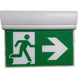 Señal de Salida de Emergencia / LED Edge-Lit / Pictograma Hombre Corriendo / Voltaje Universal 120-347 VAC / Autonomía 2 Horas / | SIERRA STORE