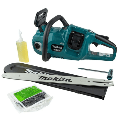 Motosierra Inalámbrica / 36V (18+18) / Cadena 16" (400mm) / Velocidad 0-20 m/s (0-3,940 fpm) / Motor Brushless | SIERRA STORE