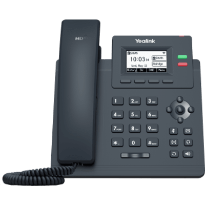 Teléfono IP Yealink SIP-T31W con Wi-Fi de Doble Banda 2 Cuentas SIP Audio HD y PoE | SIERRA STORE