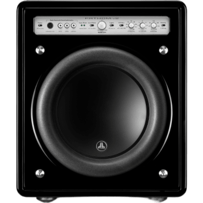 Subwoofer Fathom v2 con Amplificador Integrado / 10″ / 1100 W Short Term / 27-111 Hz (±1.5 dB) / Carcasa Sellada / Negro Brillante / | SIERRA STORE