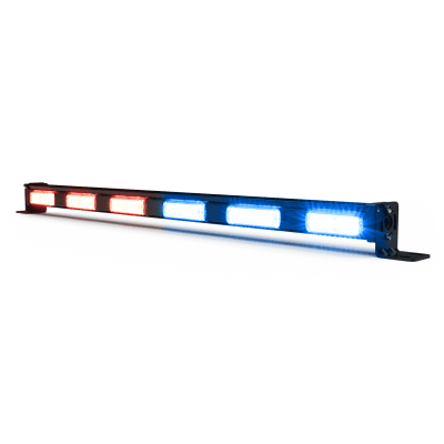 Barra de Señalización Direccional / 29 Pulgadas / 6 Módulos / 96 LEDs Rojo/Azul / 12-24V DC / IP69K / Montaje Pick-up | SIERRA STORE