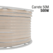 Manguera LED Luminosa / Resina Transparente IP65 / 50 m / 110V CA 4.2 A / 500 W / 6500 K / 164 pies / Corte cada 100 cm | SIERRA STORE