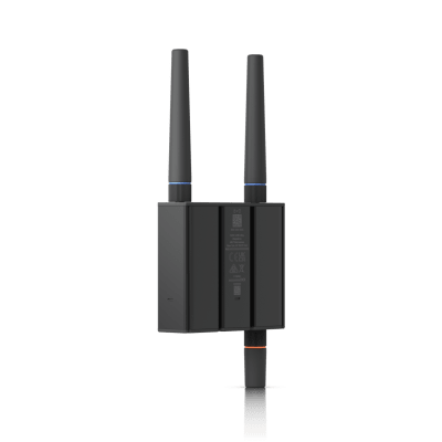 Router UniFi Ultra LTE con WiFi 4 / ranura para 1 tarjeta SIM / 2 Puertos RJ45 10/100Mbps / Alimentación por USB Type-C y ...