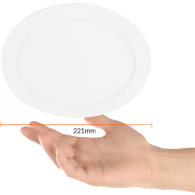 Lámpara LED Empotrado / 18 W / 1200 lm / 6500 K Luz de Día / IRC 70 / Aluminio Blanco / 100-240 V / 15000 h / No Atenuable / NOM-003 / | SIERRA STORE
