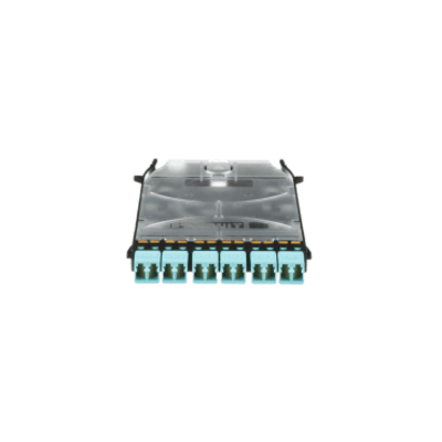 PANDUIT FHSZO-12-10P - Cassette HD Flex de 12 Fibras Multimodo OM4, de MPO a 6 Conectores y Precargado con 12 Pigtails LC Duplex | SIERRA STORE