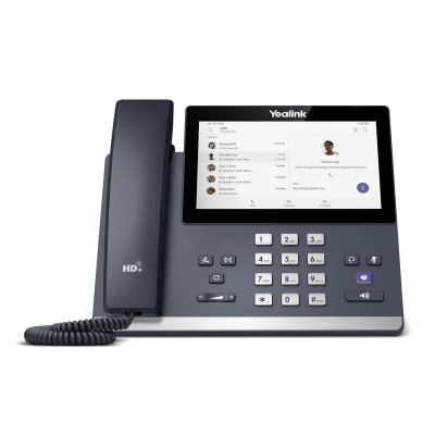 Teléfono IP / Pantalla Táctil 7" / Android 13 / Bluetooth 5.2 / Wi-Fi Dual Band / PoE / Certificación Microsoft Teams | SIERRA STORE