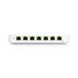 USW Ultra Switch de 8 Puertos GbE (7 Puertos PoE+ y 1 Puerto Entrada PoE++) con Opciones de Montaje Versátiles UBIQUITI - ...