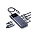 Hub USB-C 6 en 1 / HDMI 4K@60Hz / 3 Puertos USB-A 5Gbps / Carga PD 3.0 100W / Compatibilidad Universal Windows-macOS-Linux...