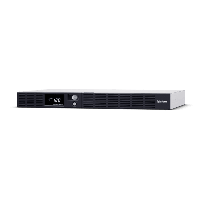 UPS de 1000 VA/600 W, Topología Línea Interactiva, Entrada 120 Vca NEMA 5-15P, Tipo Rack 1 UR, Con 6 Tomas NEMA 5-15R CYBE...