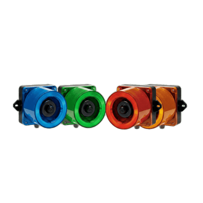 Señalizador Combinado Audible-Visual / 31 Tonos / 123 dB / IP66 / -50 °C a +50 °C / 110-220 VCA / Ámbar | SIERRA STORE