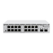 Switch MikroTik con 16 Puertos Gigabit Ethernet / 2 Puertos SFP+ 10G / Filtrado MAC y VLANs / SwOS Configuración Web MIKRO...