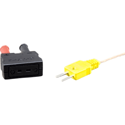 Termopar tipo K de alta temperatura rango 32 °F a 896 °F (0 °C a 480 °C) / Longitud 40 pulgadas (101.6 cm) / Adaptador tipo banana / | SIERRA STORE