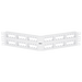 PANDUIT CPPA48FMWWH - Panel de Parcheo Modular / 48 Puertos / Angulado Instalación al Ras / Sin Blindaje / 2 UR / 19 pulgadas | SIERRA STORE