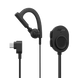 Auricular Mono PTT / USB-C Plug-and-Play / IP67 / Resistente a Caídas 1.8 m (5.9 ft) / Micrófono con Filtro de Ruido / PeakStop™ | SIERRA STORE