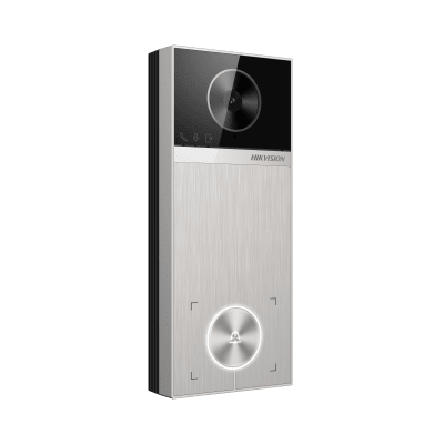 HIKVISION DS-KV6114-ME1 - Videoportero IP / 4 Megapixel / Ángulo de Visión 150° / Control de 2 Cerraduras / Detección de Sonidos | SIERRA STORE