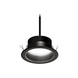 Luminario LED Empotrado Techo KAMUY / 20 W / 1440 lm / 3000 K Luz Cálida Brillante / 100-277 V / IP20 / Carcasa Plástico Negro / No | SIERRA STORE