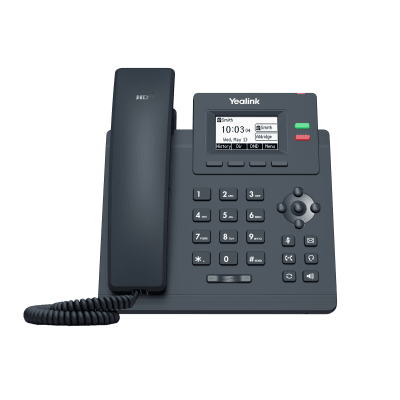 Teléfono IP / 2 Líneas SIP / Pantalla LCD 2.3" / PoE / Conferencia 5 Participantes / HD Voice | SIERRA STORE