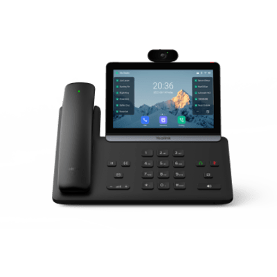 Teléfono IP Inteligente Yealink SIP-T88V Pro con Cámara HD y Auricular Bluetooth Inalámbrico | SIERRA STORE