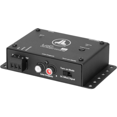Convertidor de Salida de Línea de Vehículo JL Audio LoC-22 / 2 Canales de Entrada / 2 Canales de Salida / Alimentación 9-16 V CC / | SIERRA STORE