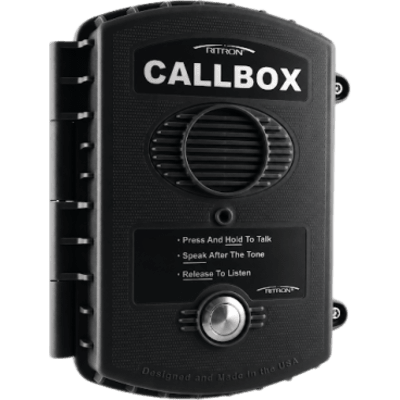 Callbox Inalámbrico / UHF 450-470 MHz / 2 W / Alcance 1 Milla / Policarbonato de Alto Impacto / PTT Programable | SIERRA STORE