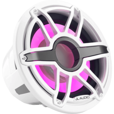 Subwoofer Náutico / 12" (304.8 mm) / LED Transflective™ / Rejilla Deportiva Blanca / Deflector Infinito / 600 W RMS / Impedancia 4 Ω / | SIERRA STORE