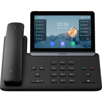 Teléfono IP Yealink SIP-T88W Pro con Pantalla Táctil de 7 Pulgadas y Auricular Inalámbrico Bluetooth con Wi-Fi 6 Integrado | SIERRA STORE