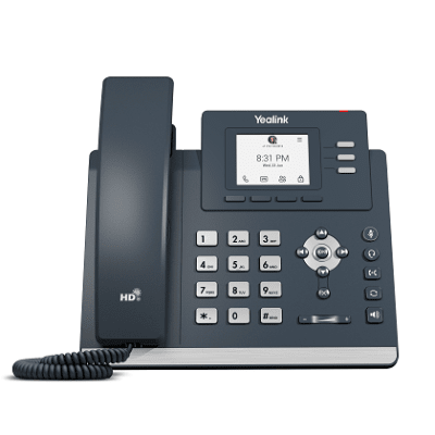 Teléfono IP / Android 13 / Microsoft Teams / Audio HD / Pantalla 2.4" / Dual Gigabit PoE | SIERRA STORE