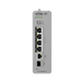 Switch Industrial PoE / 4 Puertos Gigabit PoE++ (802.3bt) 90W / 1 Puerto Gigabit + 1 SFP / Fanless / DIN-Rail / -30°C a 65°C / | SIERRA STORE