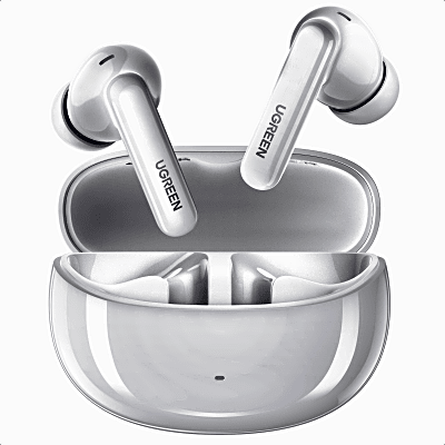 Auriculares Inalámbricos HiTune T3 Pro con Cancelación Activa de Ruido / Bluetooth 5.4 / Autonomía 30 Horas con Estuche / ...