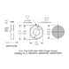 Ventilador Axial Compacto / 6 Pulgadas (152 mm) / 115 VAC / 102 CFM (173 m³/h) / 50,000 Horas / Operación Silenciosa / IP para | SIERRA STORE